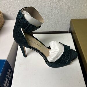 Macy's Elegant Glitter High Heels